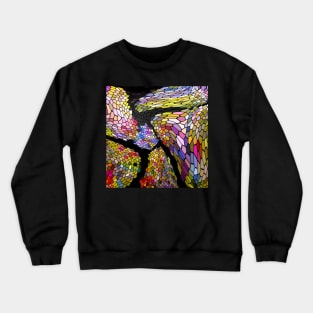Stocksom Crystal Mosaic Crewneck Sweatshirt